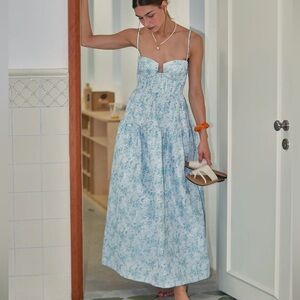 Maison Amory The Windsor Maxi Dress Floral Maxi Dress